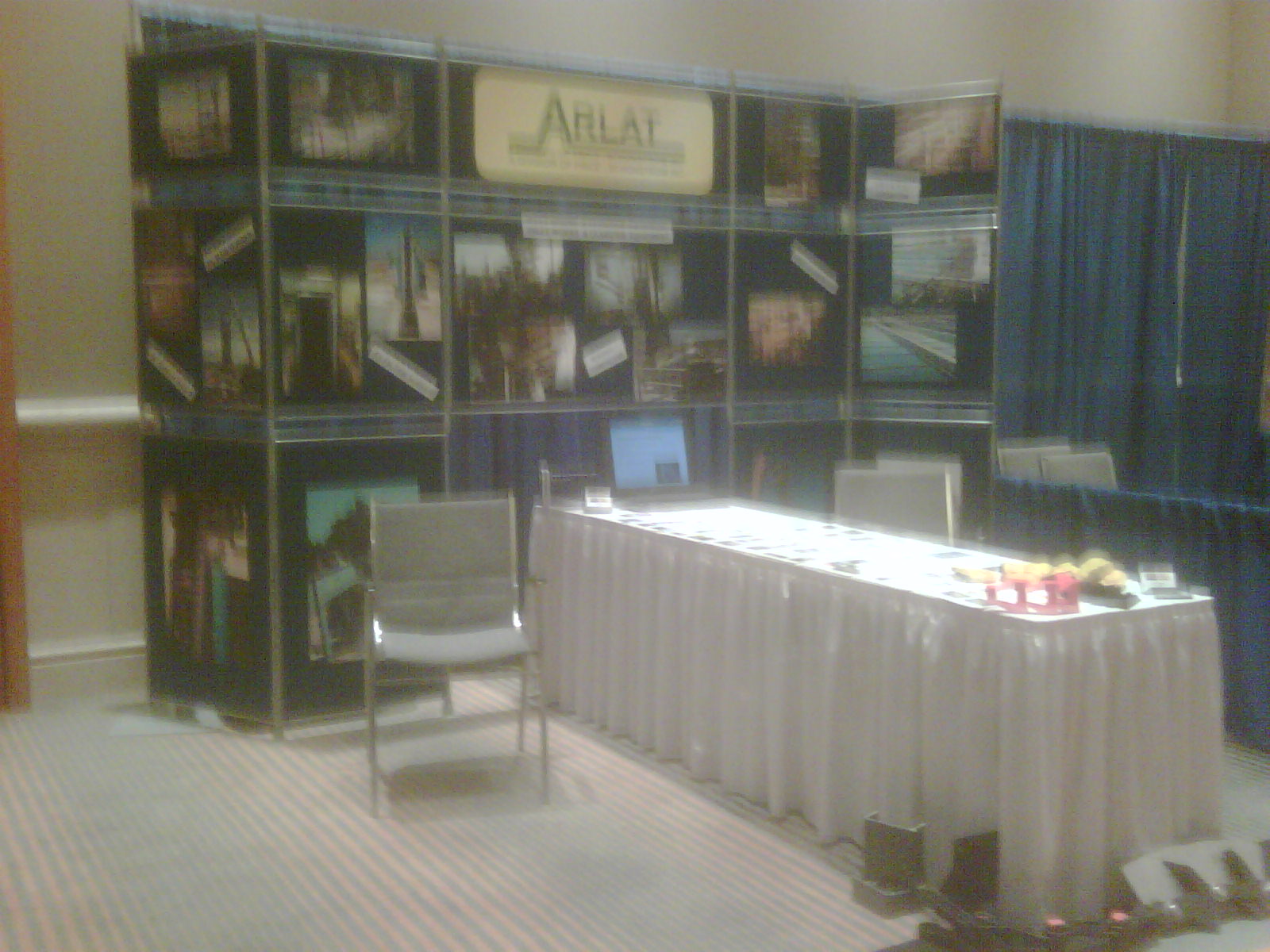 Arlat Technology trade show / event booth